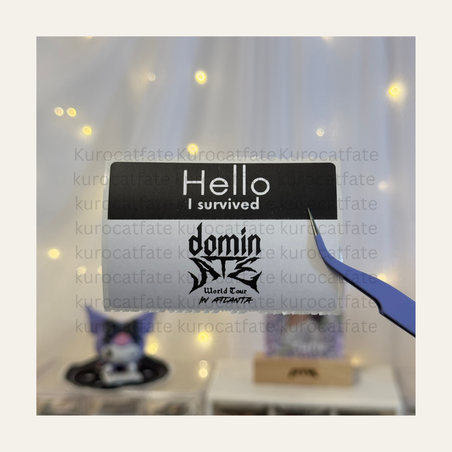 Hello, I survived DominATE