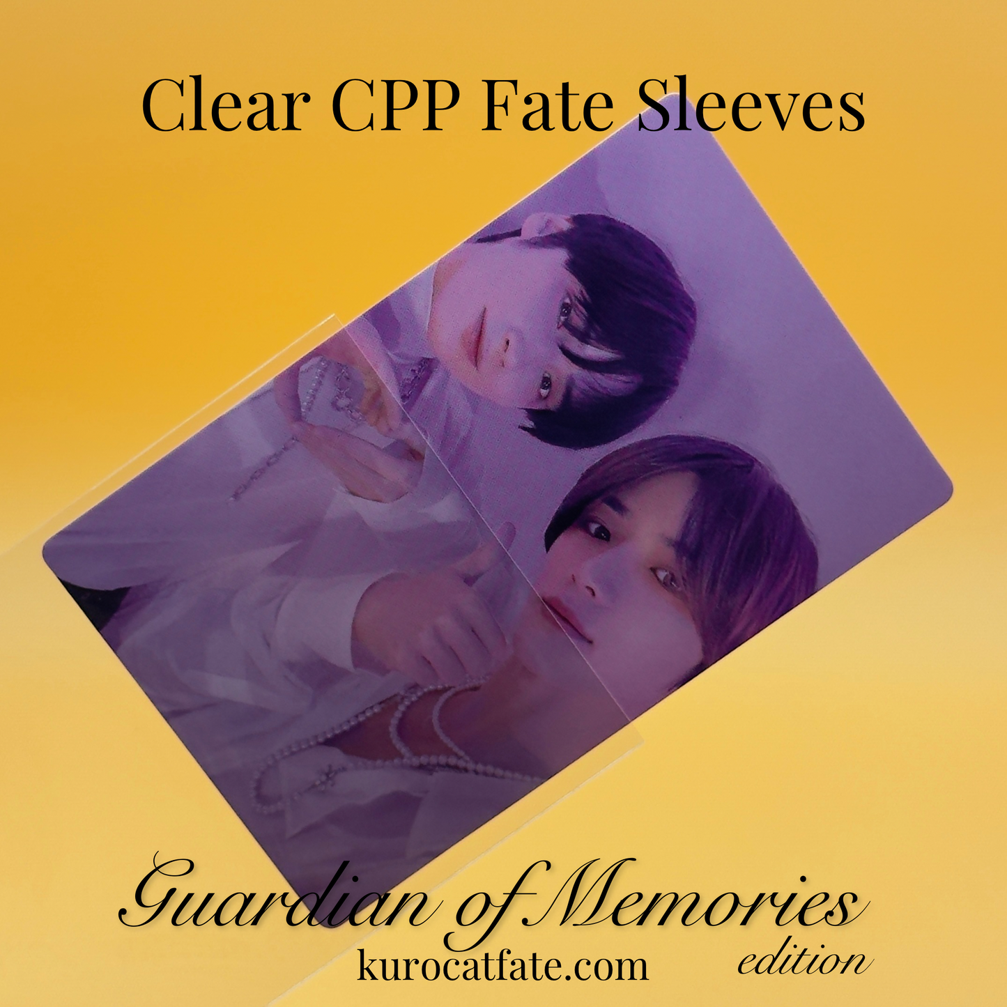 Clear CPP Fate Sleeves for Photocards