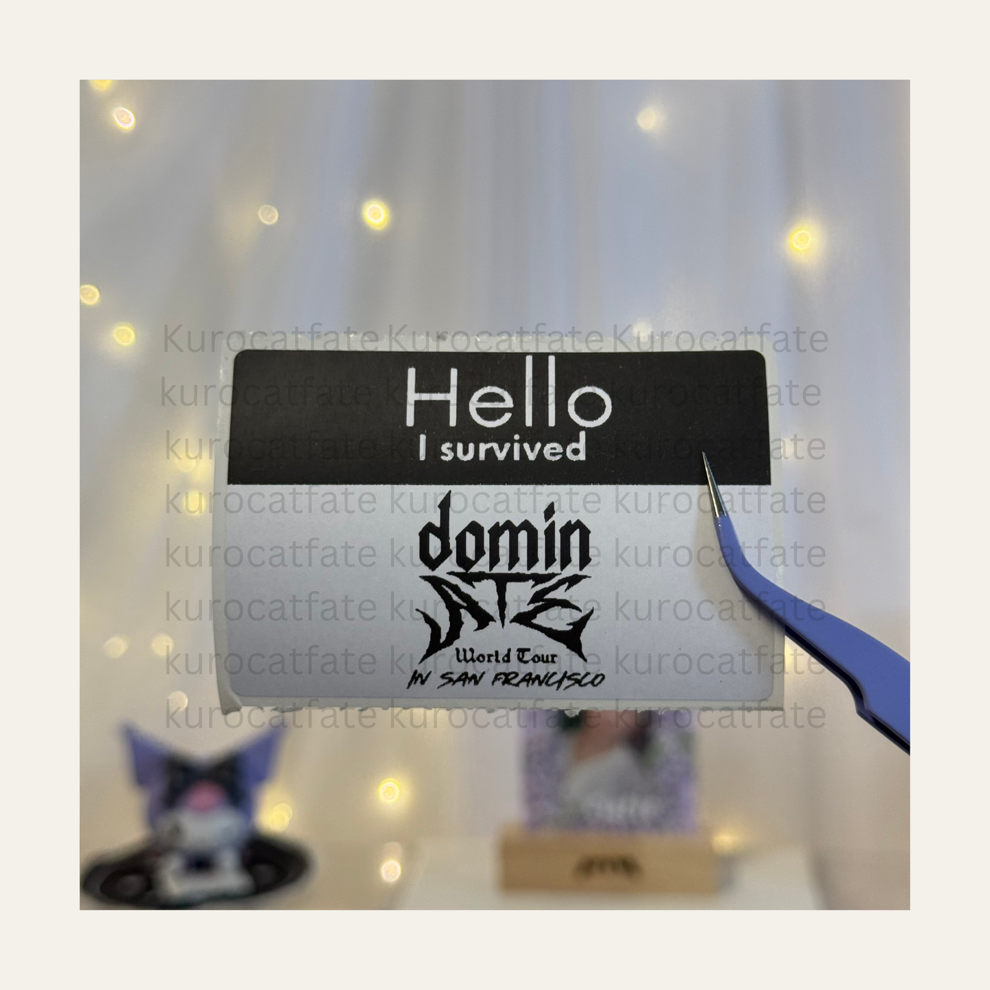 Hello, I survived DominATE