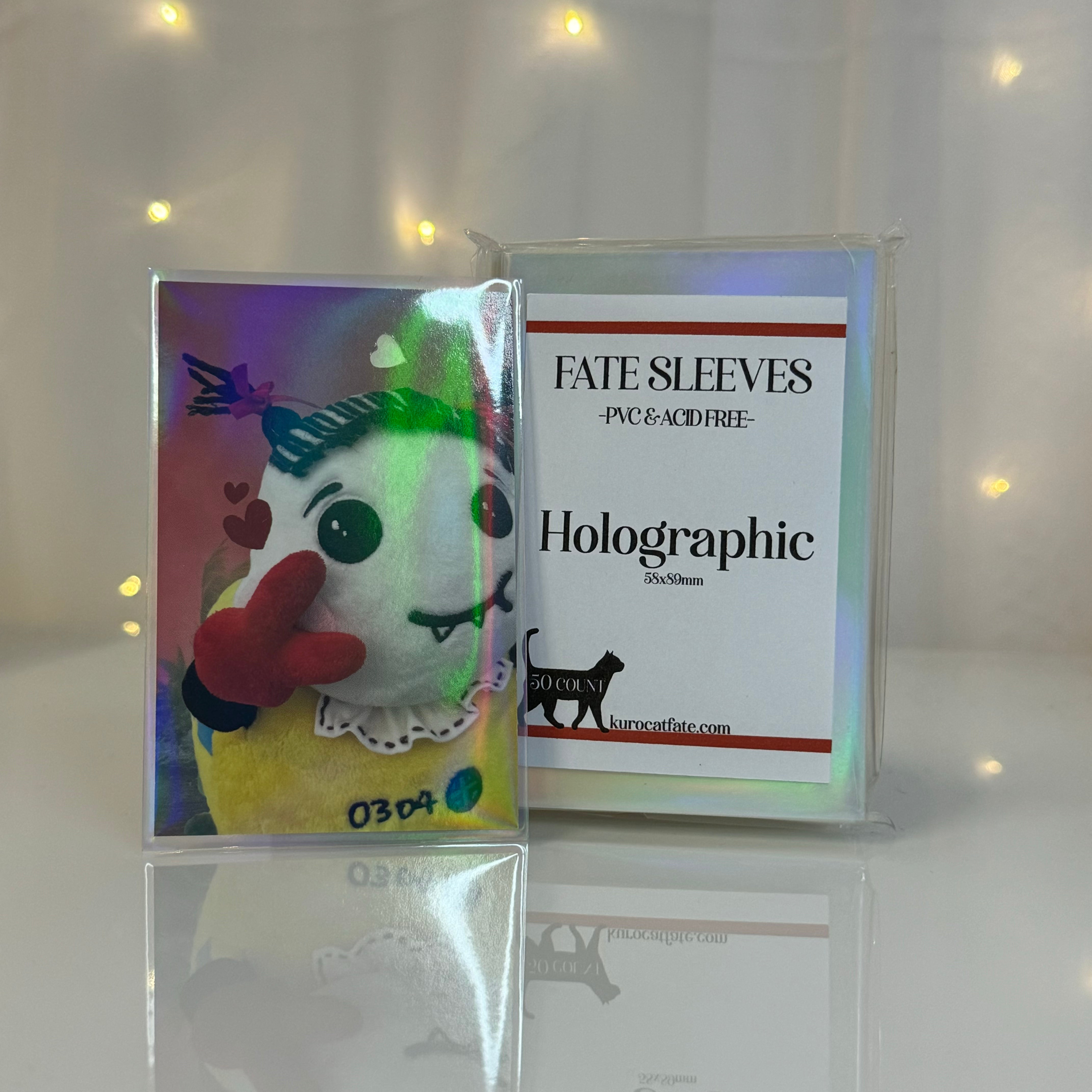 Fate Holographic Sleeves – kuro cat fate