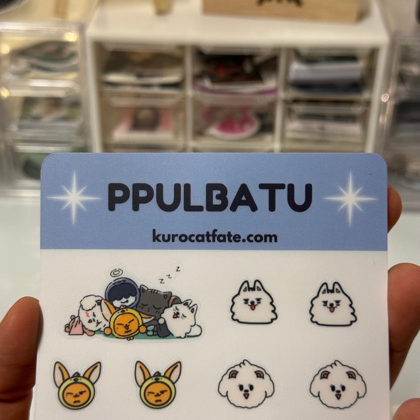 PPulbatu sticker sheet