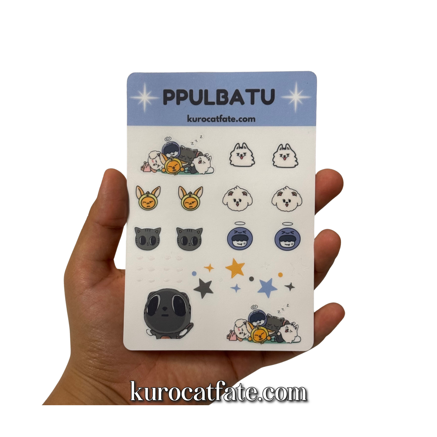 PPulbatu sticker sheet