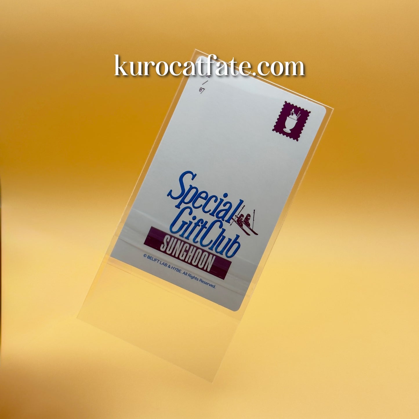 Re-sealable Clear CPP Fate Sleeves