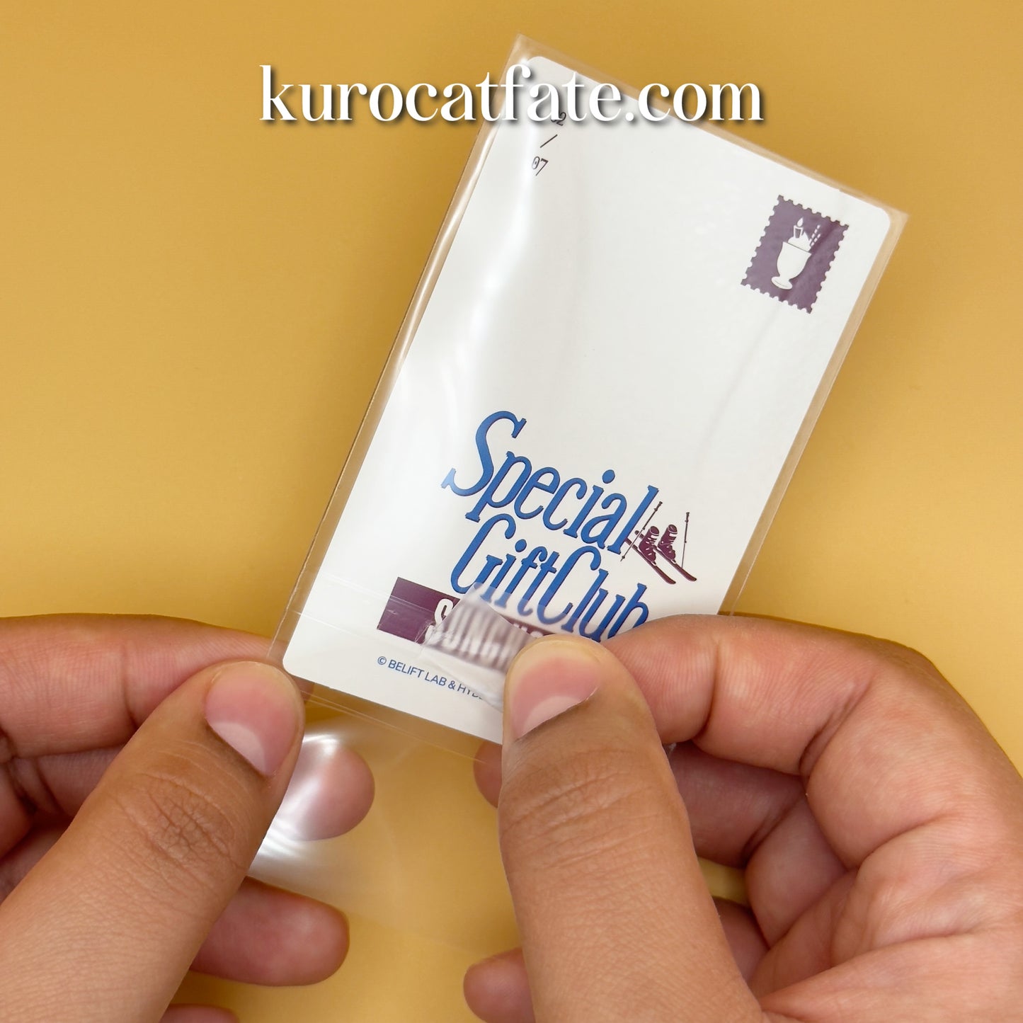 Re-sealable Clear CPP Fate Sleeves