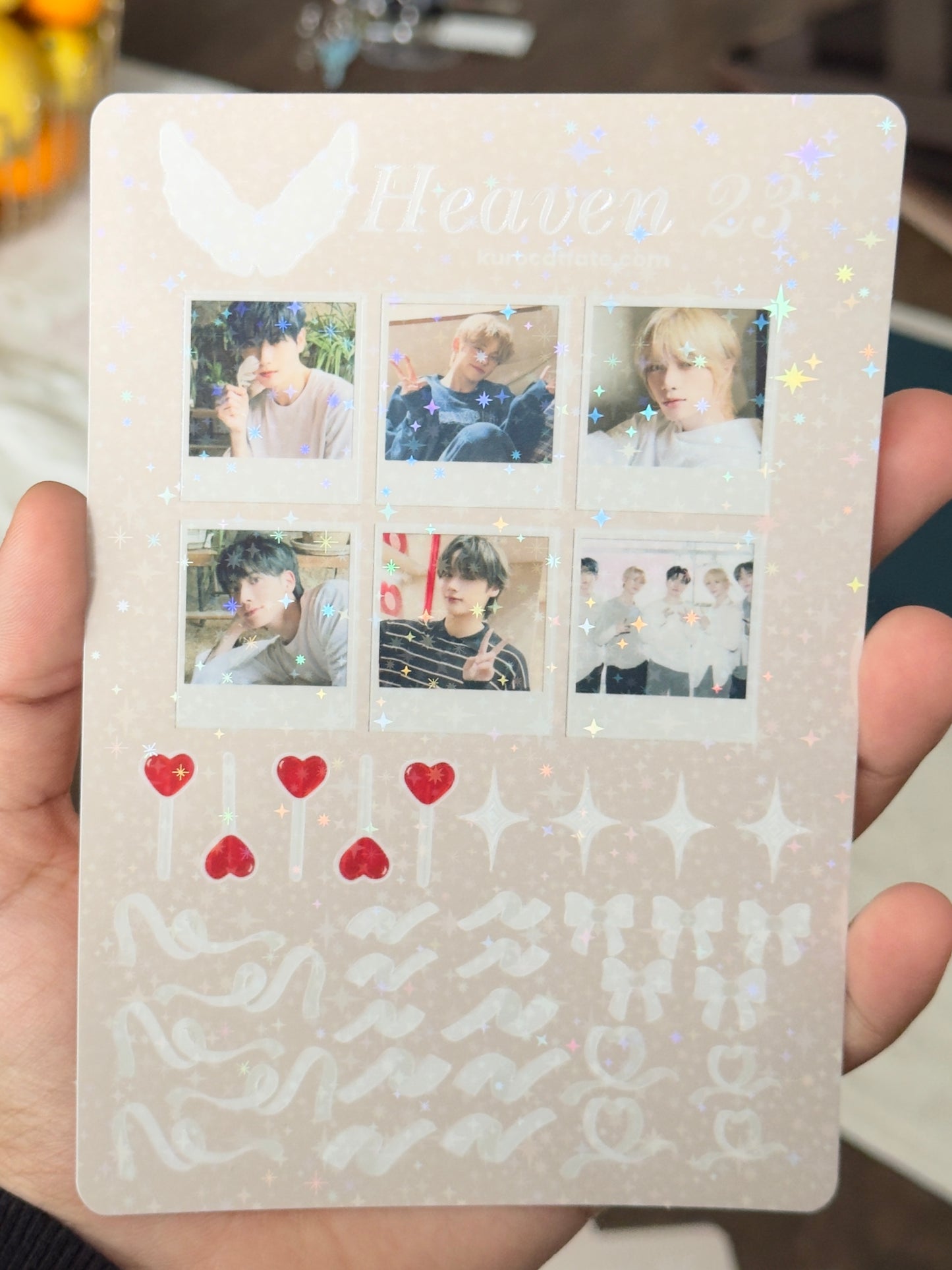 TXT Heaven 23 sticker sheet