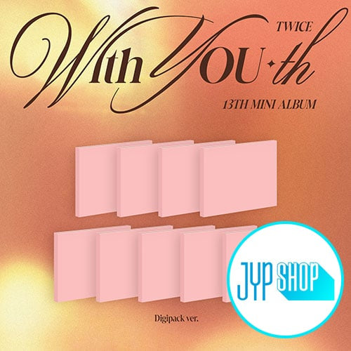 [JYP SHOP POB] TWICE – 13th Mini Album [With YOU-th] (Digipack Ver.)